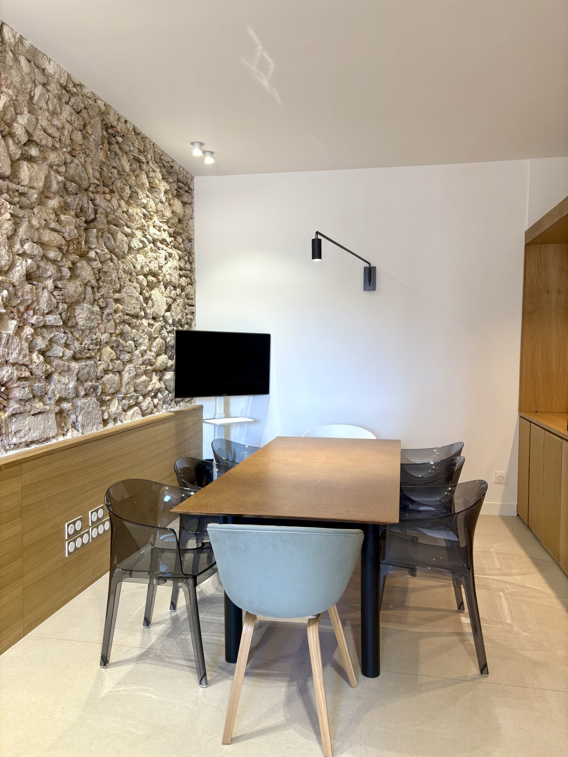 salle de réunion tv